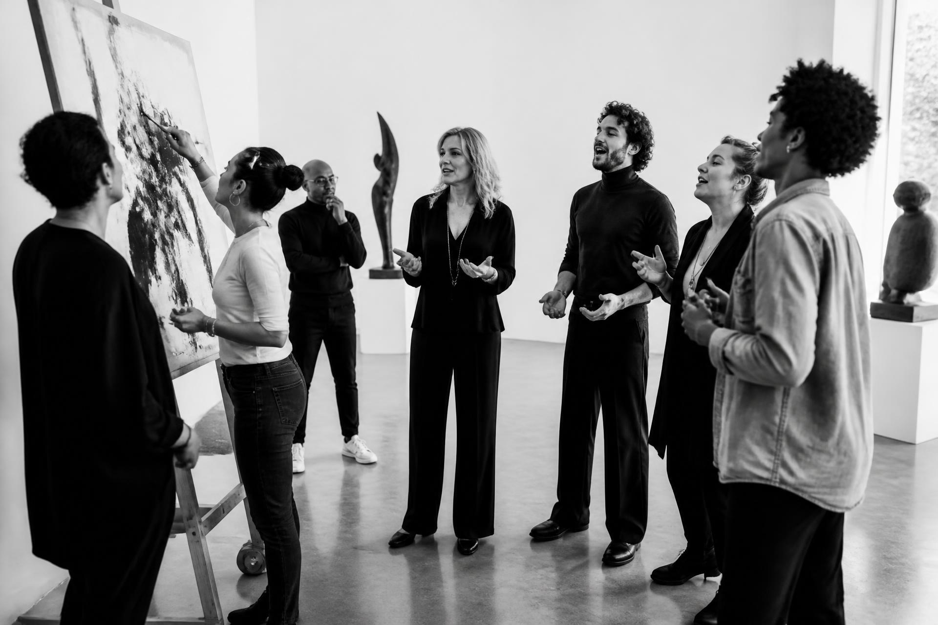 Session de coaching en galerie — I AM A WIP